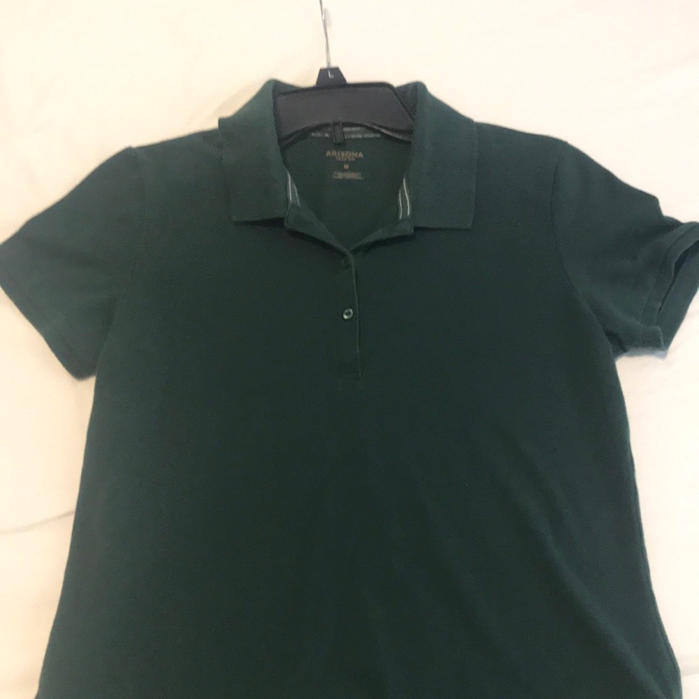 Green Arizona Jean Co Polo Shirt. Size Medium